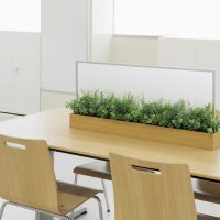 人工樹木の間仕切りパーテーション