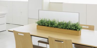 人工樹木の間仕切りパーテーション