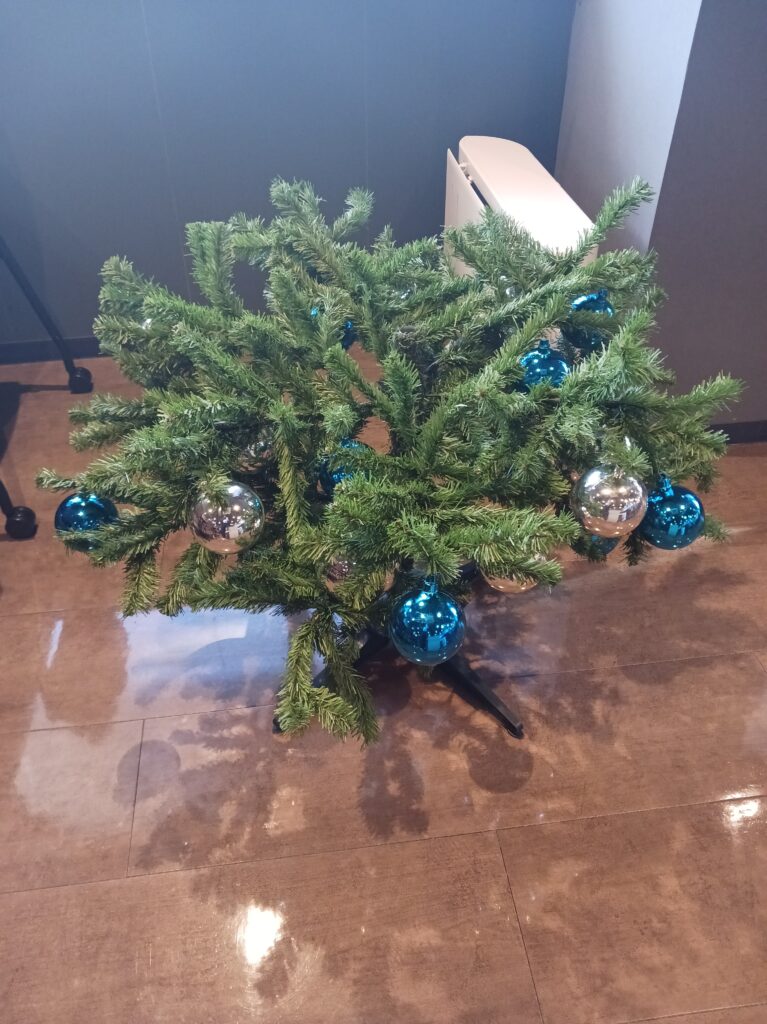 クリスマスツリー分割